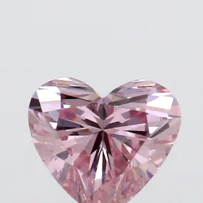 0.20 CARAT HEART SHAPE NATURAL FANCY PINK ARGYLE DIAMOND CERTIFIED VS1 0.20 CT FIP 6P BY MIKE NEKTA NYC