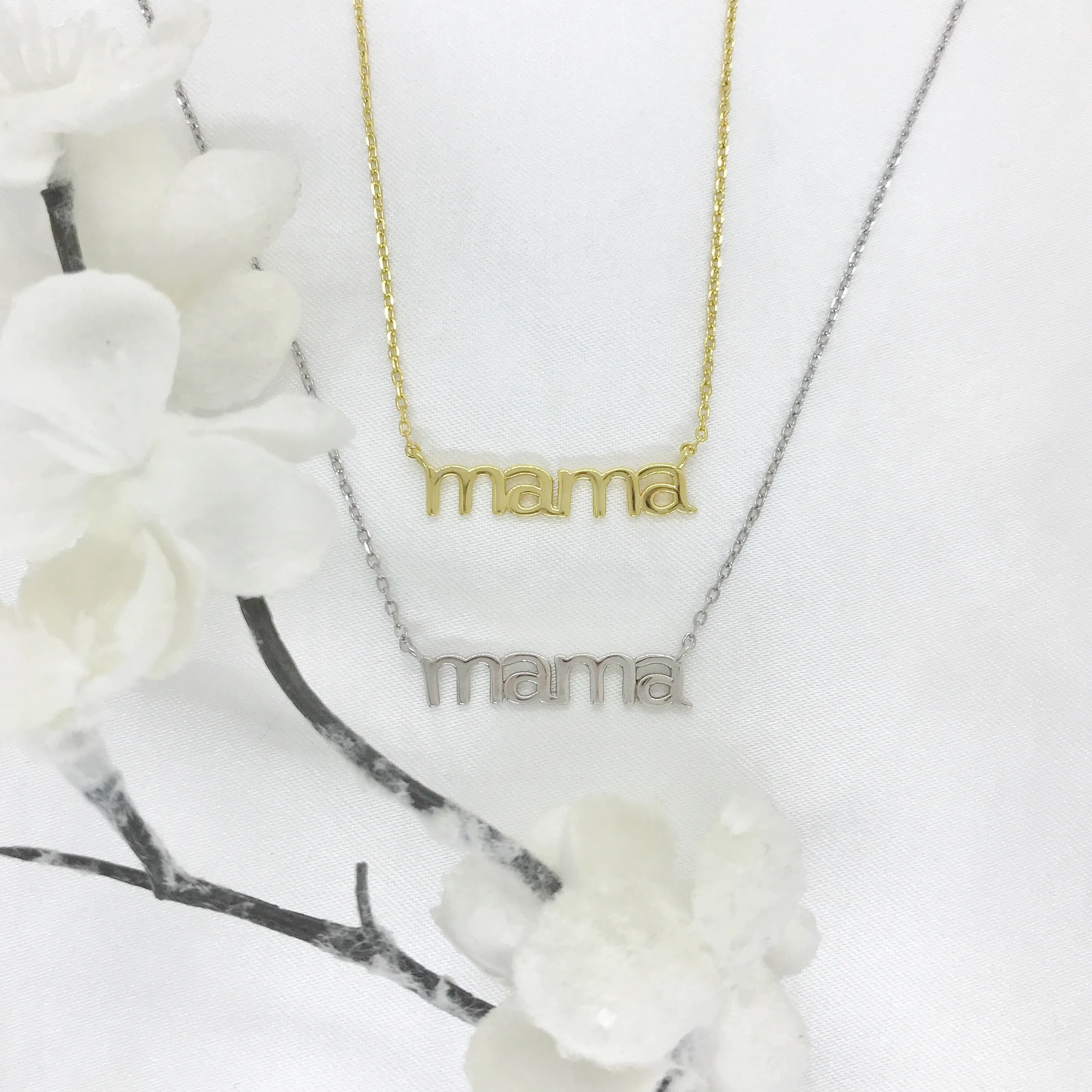 18K/925 Vermeil Mama Necklace