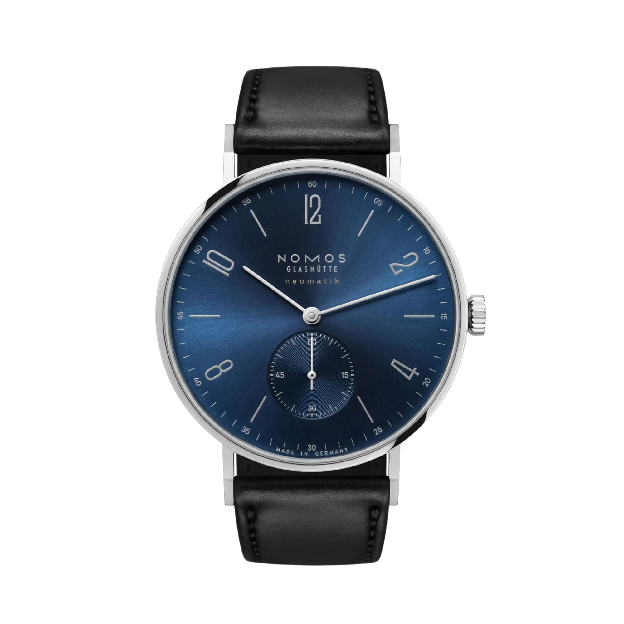 39MM NOMOS TANGENTE NEOMATIK BLUE GOLD AUTOMATIC WATCH