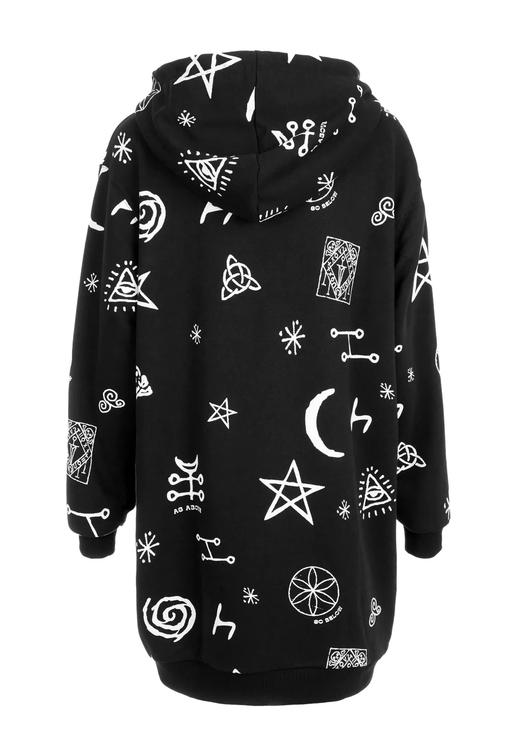 ABOVE BELOW SLOUCHY HOODIE