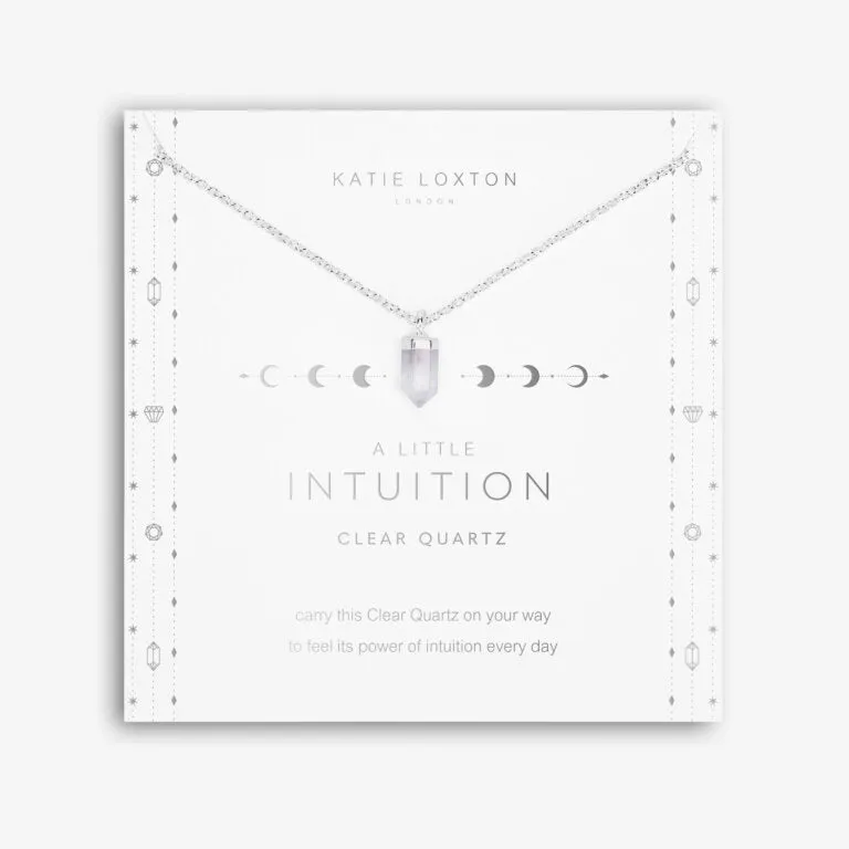 Affirmation Crystal A Little 'Intuition' Necklace