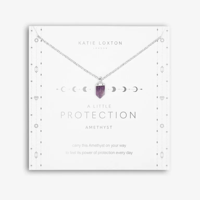 Affirmation Crystal A Little 'Protection' Necklace