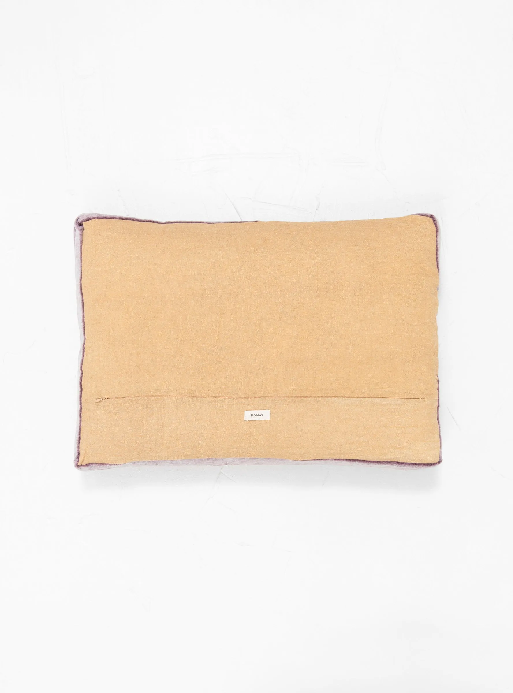 Border Cushion Ochre