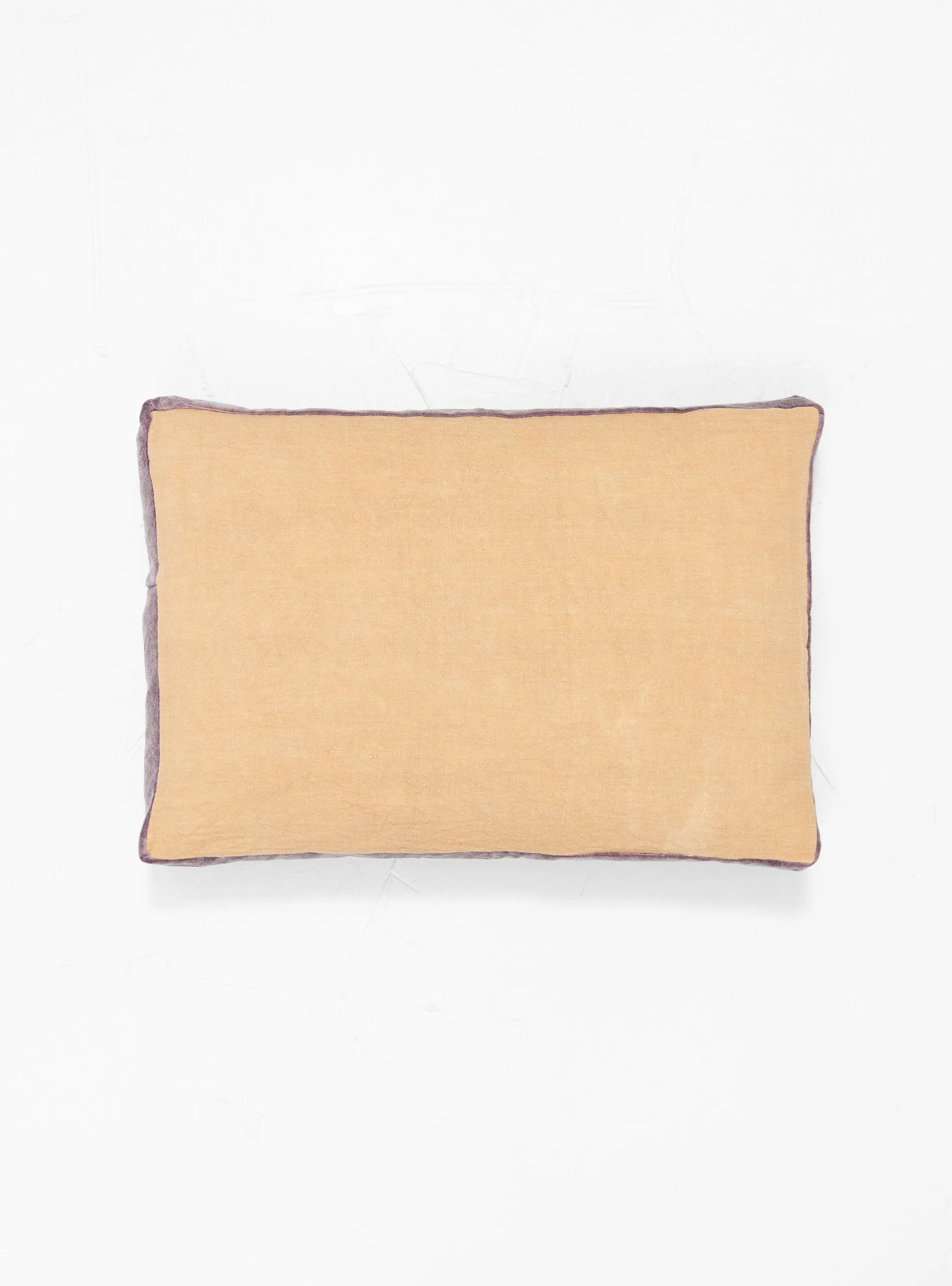 Border Cushion Ochre