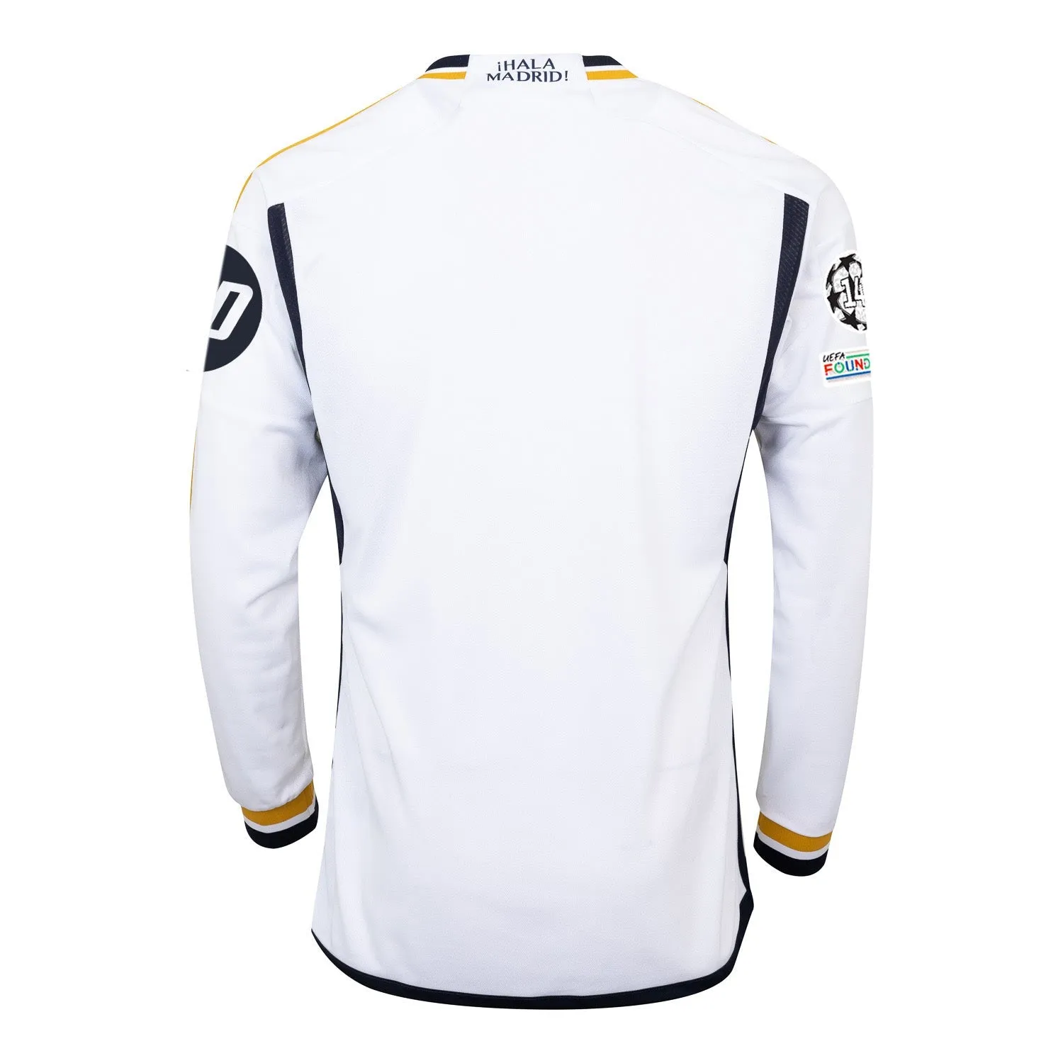 Camiseta Manga Larga Hombre Primera Equipación Blanca 23/24