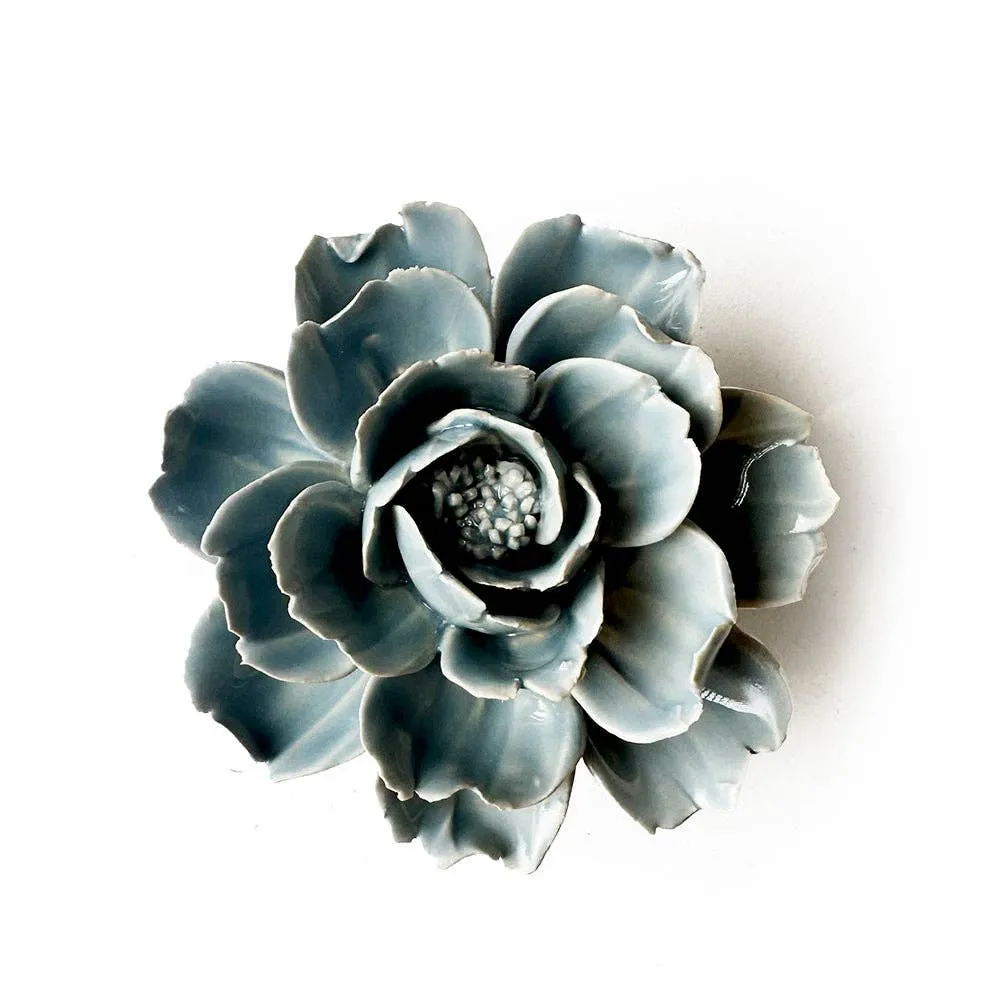 Ceramic Flower Wall Decor