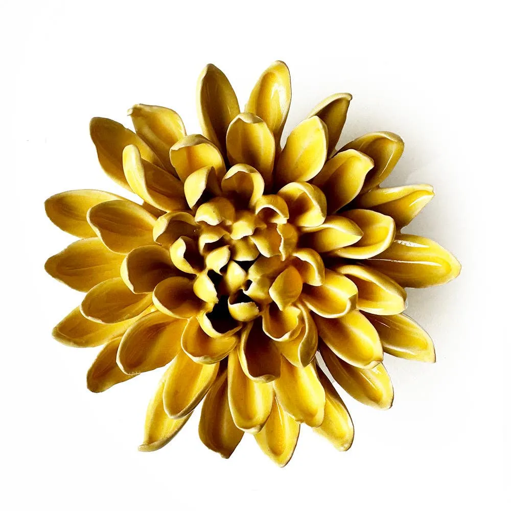 Ceramic Flower Wall Decor