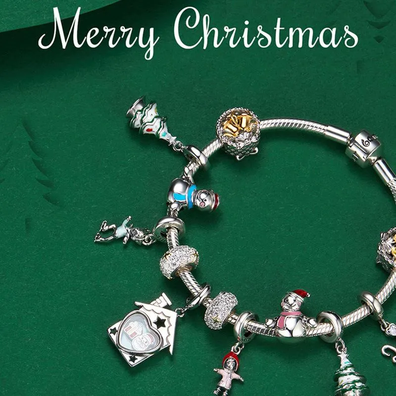 Christmas Bell 925 Sterling Silver Bead Charm