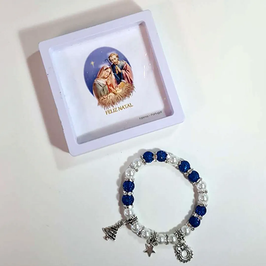 Christmas Bracelet - Blue