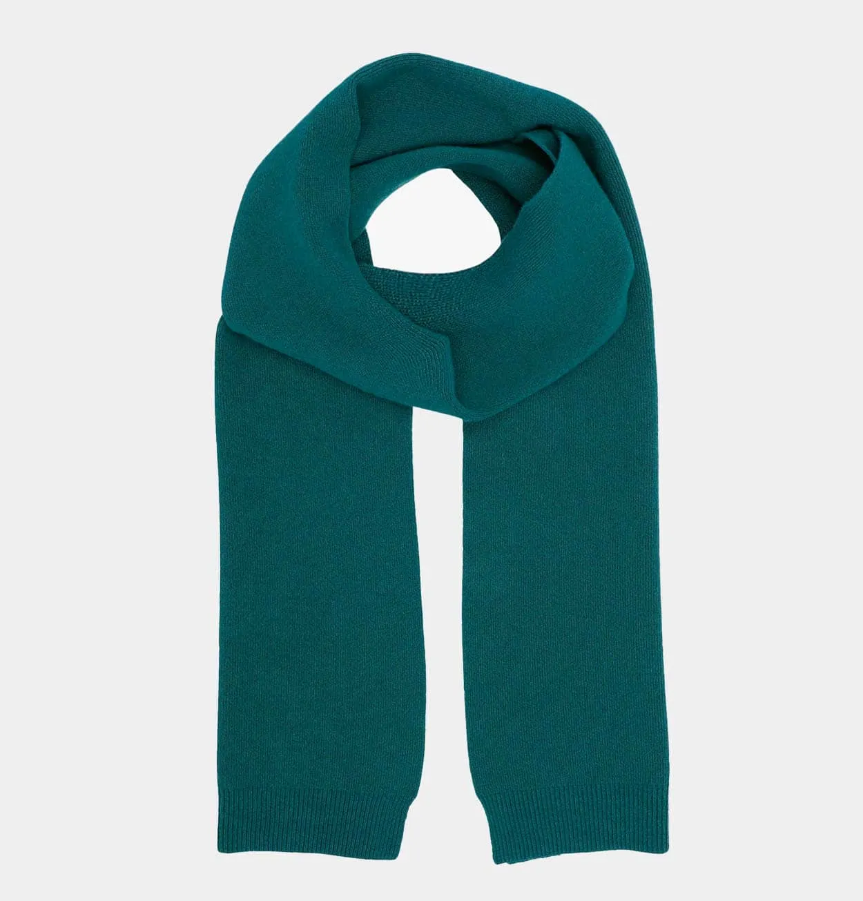 Colorful Standard Merino Wool Scarf in Ocean Green