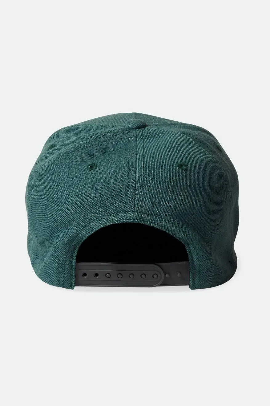 Crest C Netplus MP Snapback - Pine Needle/Heather Charcoal