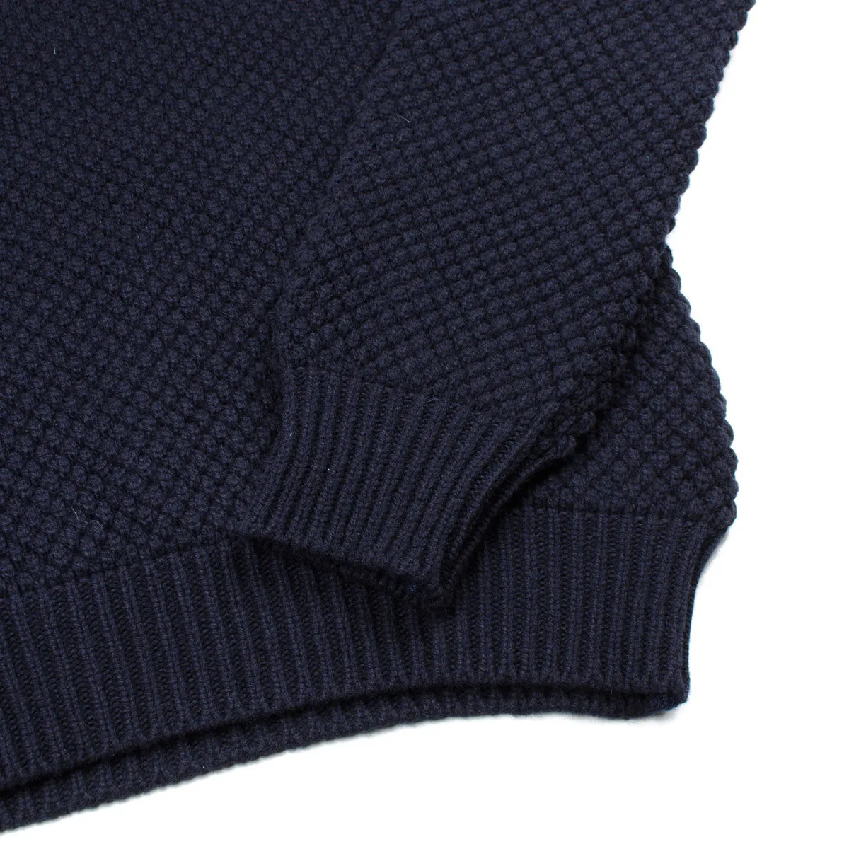 De Bonne Facture - Turtleneck Knit - Navy