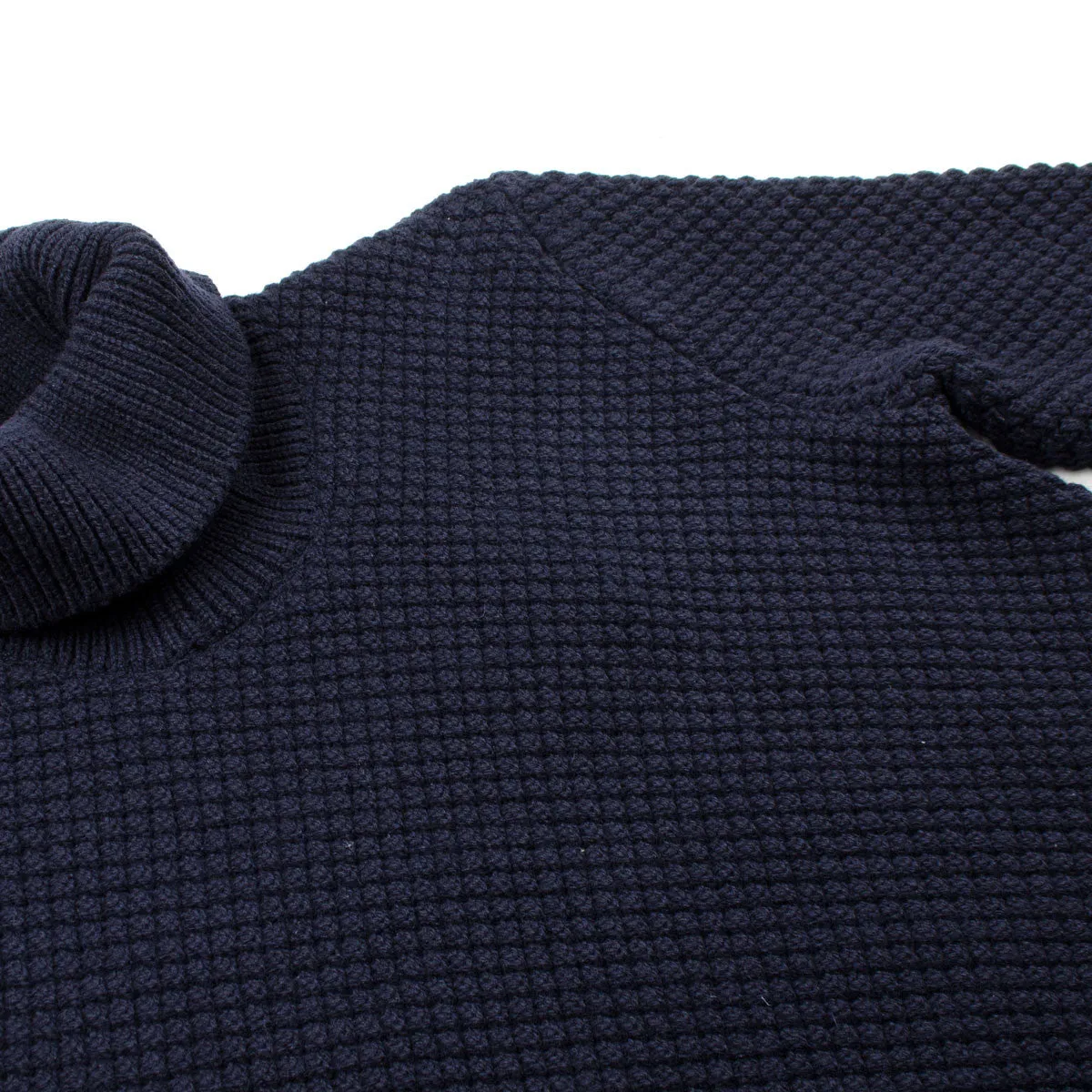 De Bonne Facture - Turtleneck Knit - Navy