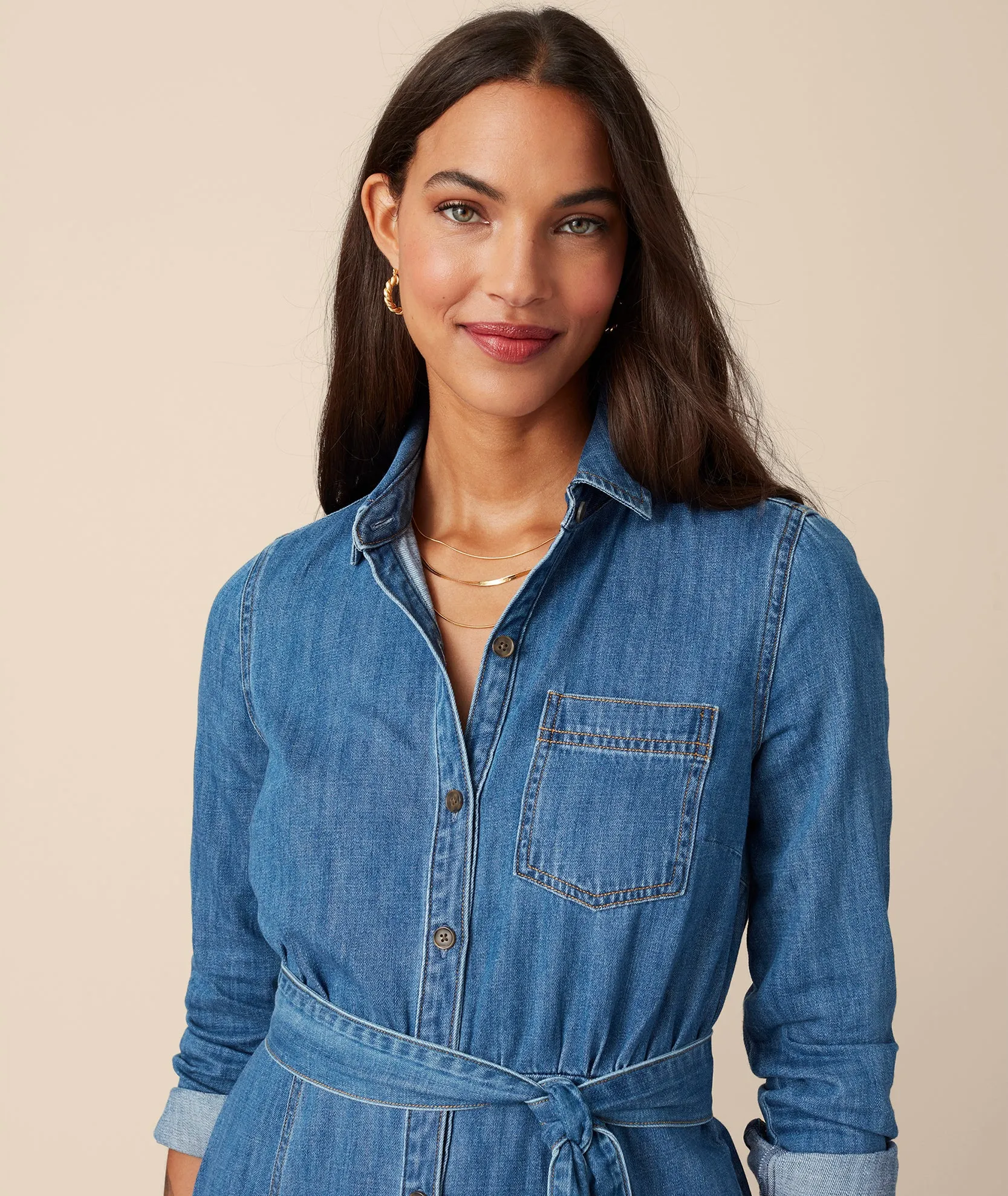 Denim Lea Shirtdress