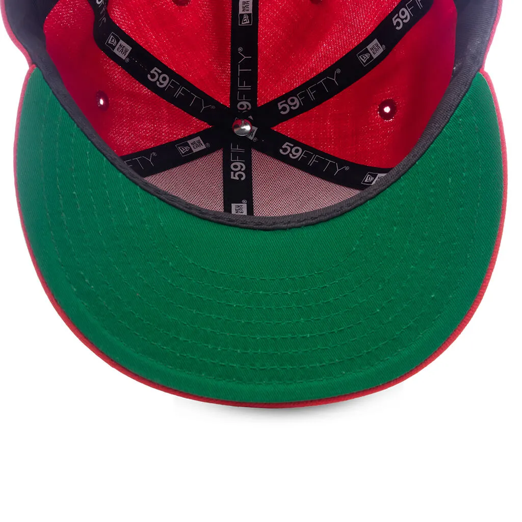 Feature x New Era 59FIFTY Fitted Wool - Red