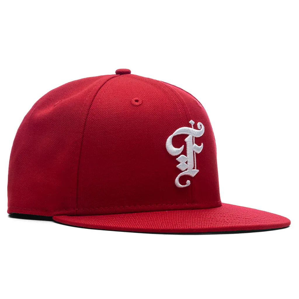 Feature x New Era 59FIFTY Fitted Wool - Red