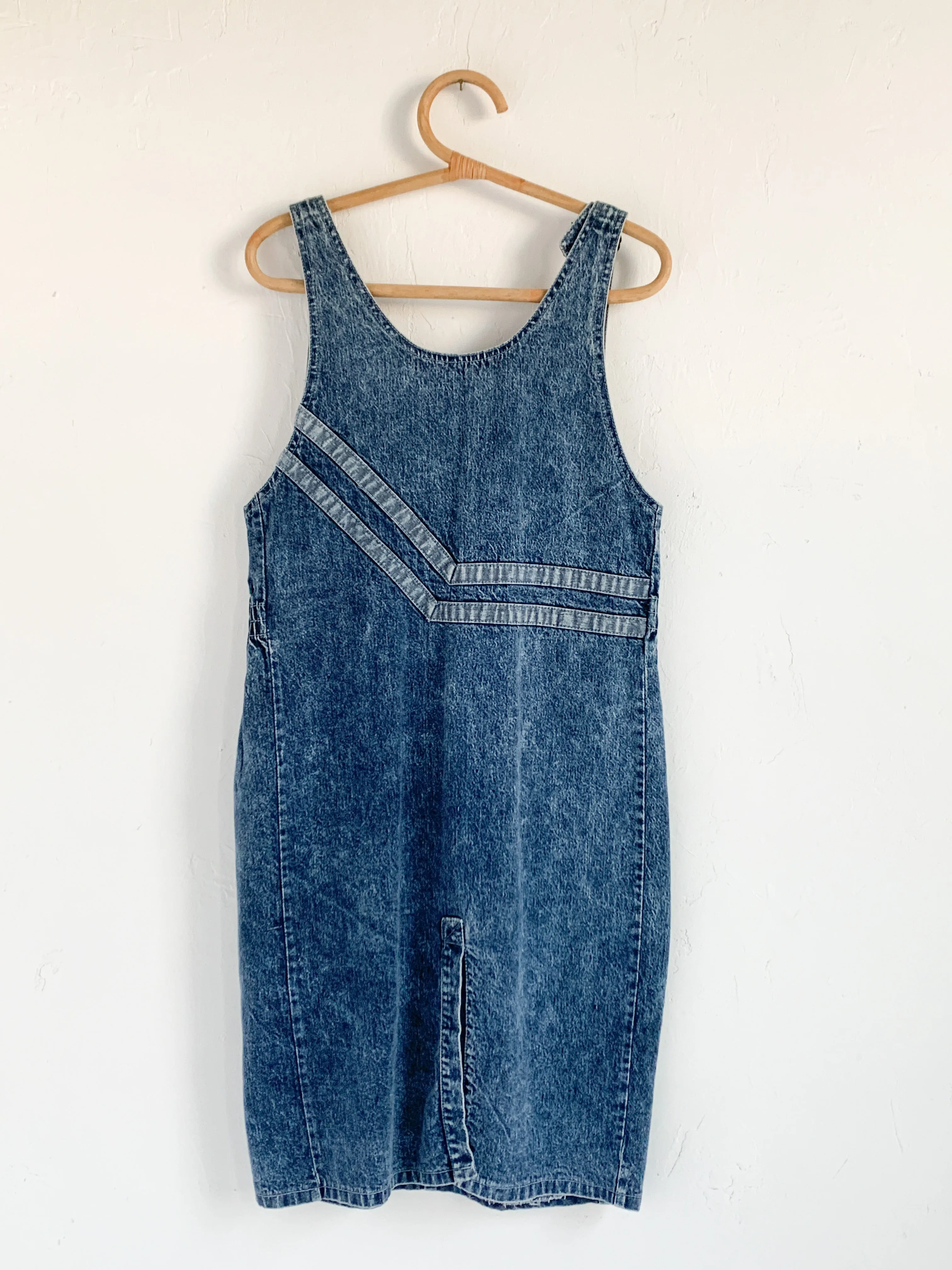 Fitted Denim Mini Dress