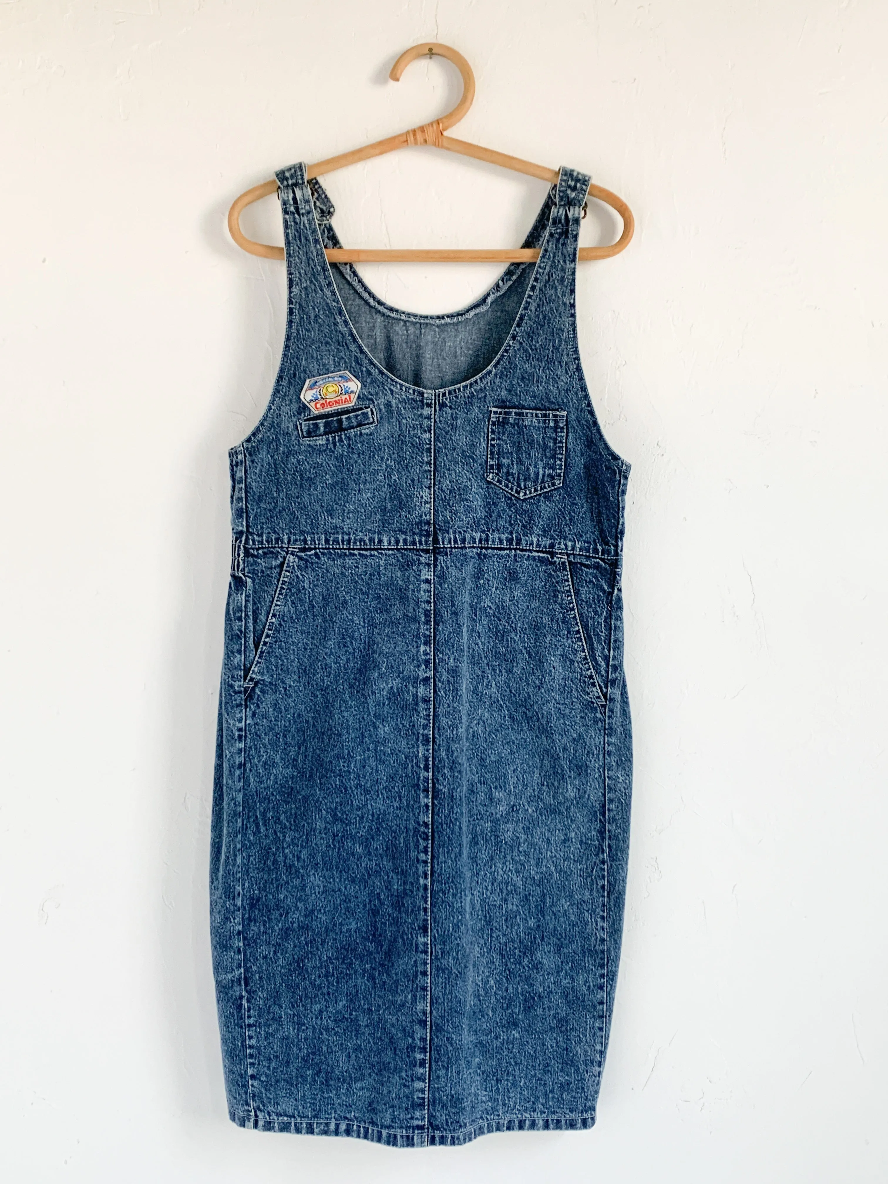 Fitted Denim Mini Dress