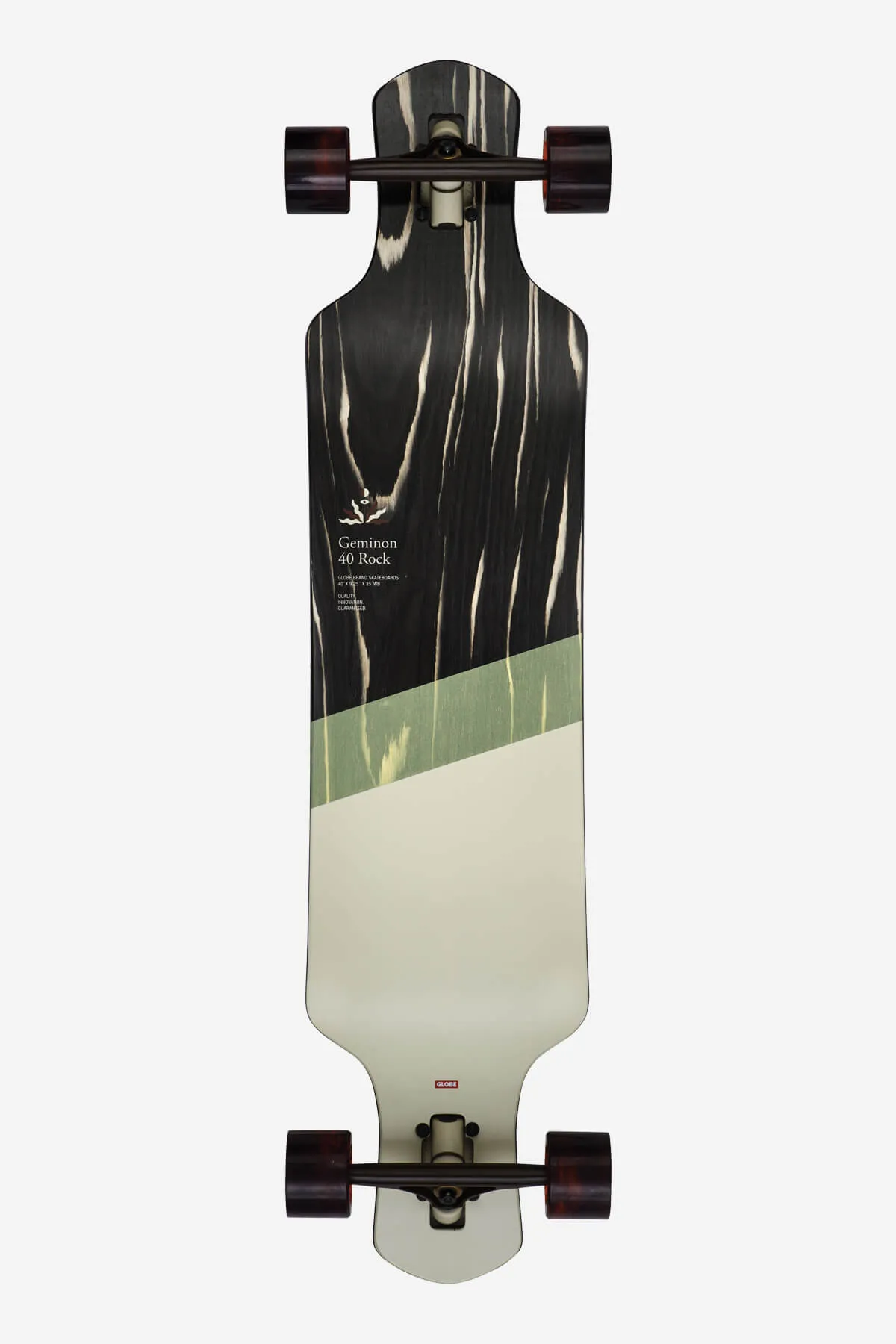 Geminon - Black Macassar/Epitome - 40 Rock Longboard