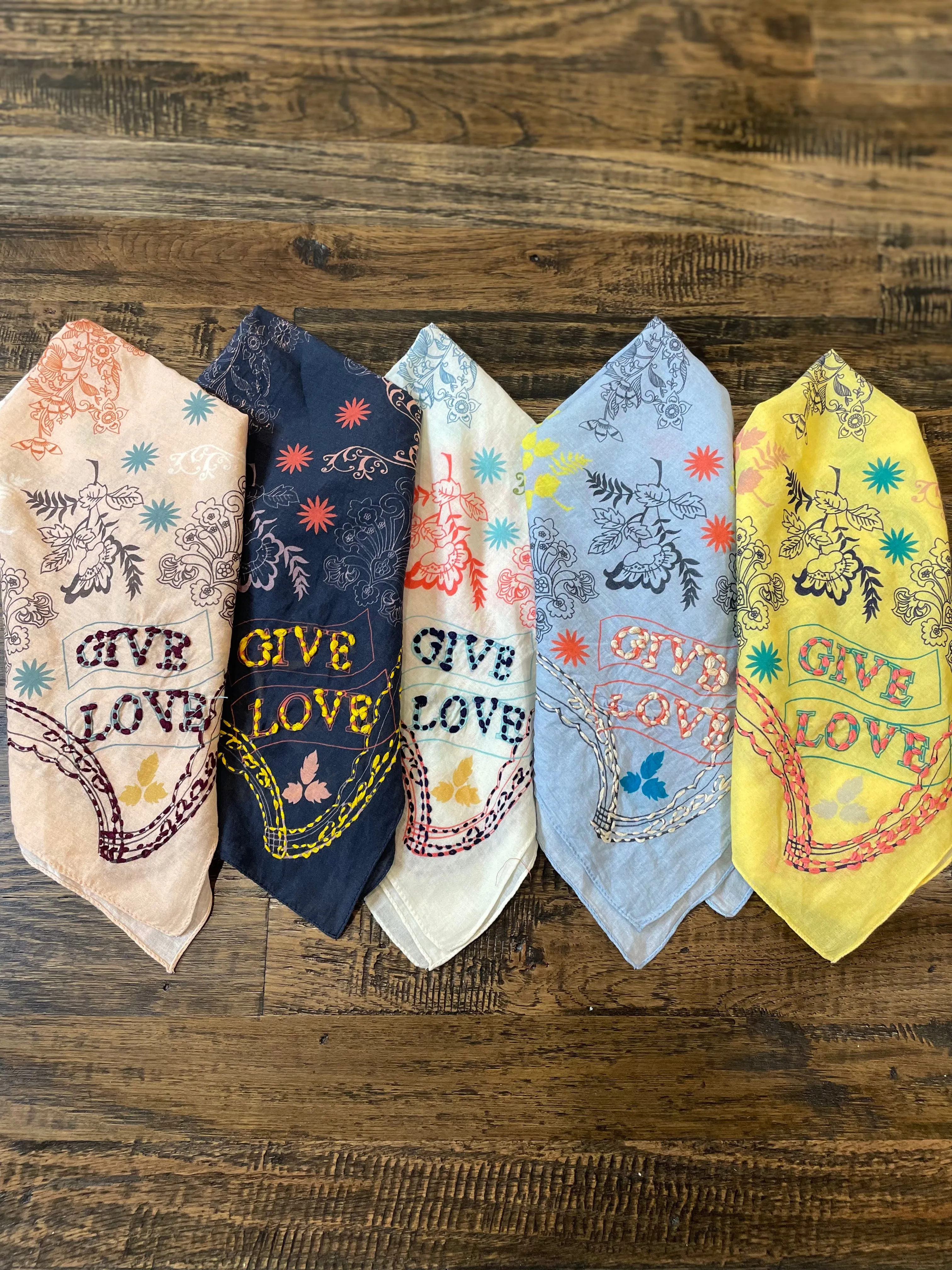 Give Love Bandana - Assorted