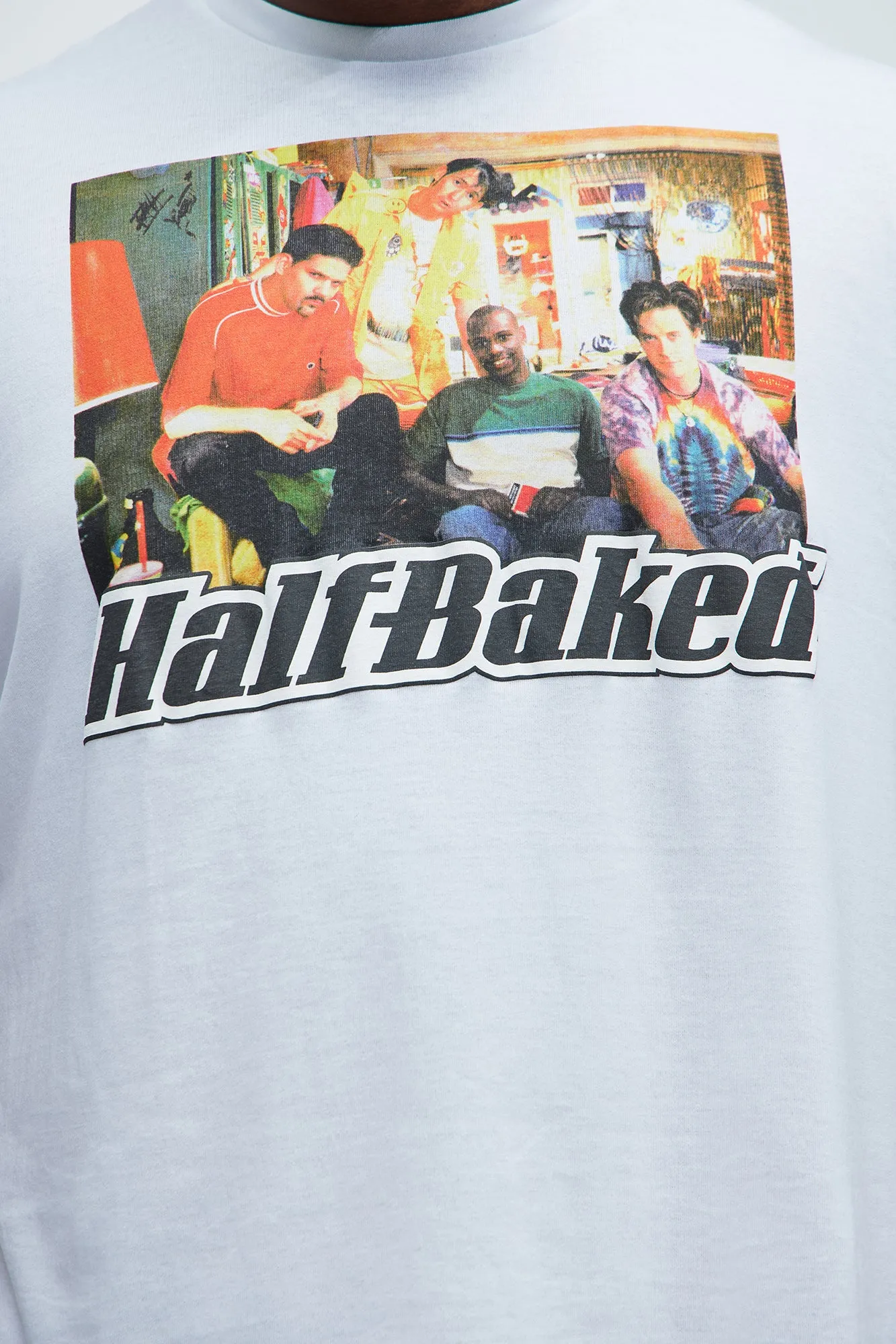 Half Baked Couch Short Sleeve Tee - White