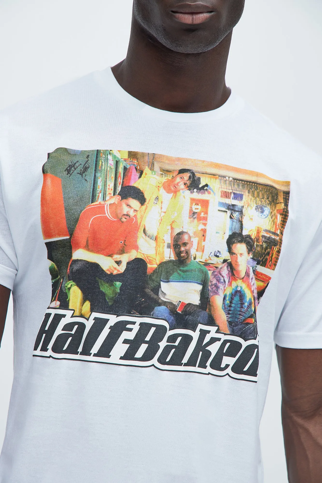 Half Baked Couch Short Sleeve Tee - White