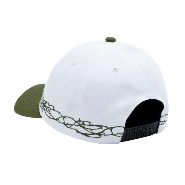 Hockey Thorns Hat - White/Dark Green