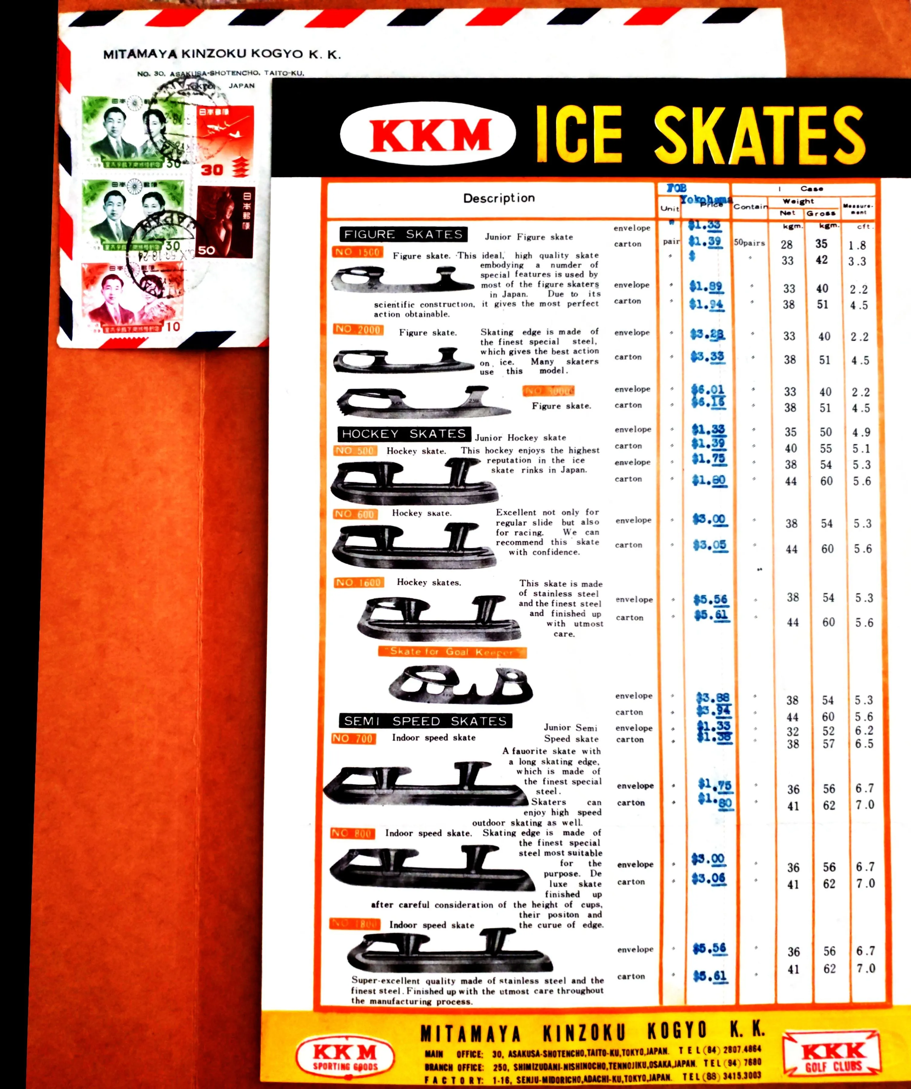 KKM Special Vintage Figure Skates