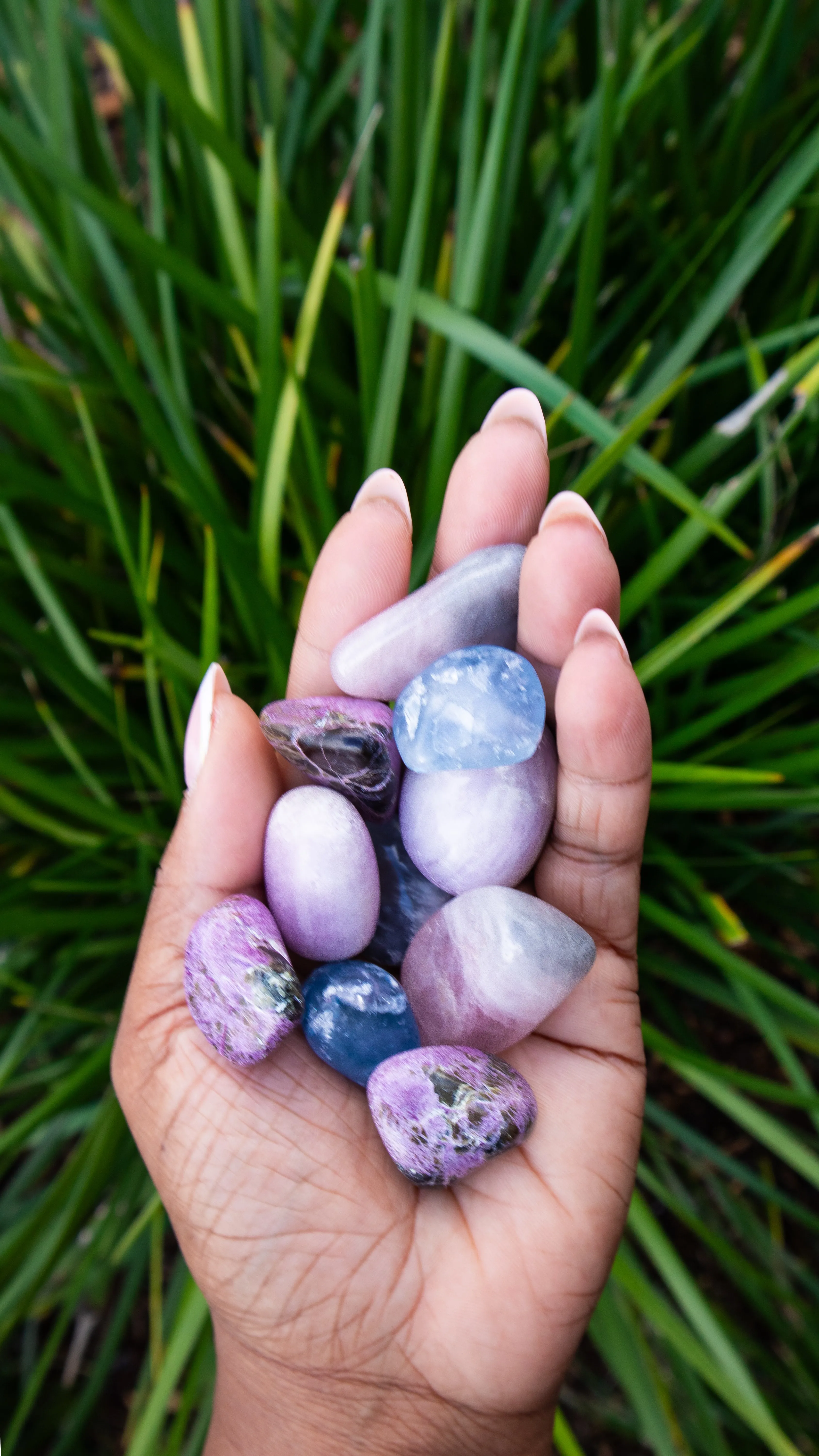 Lunar Rose Quartz Stone