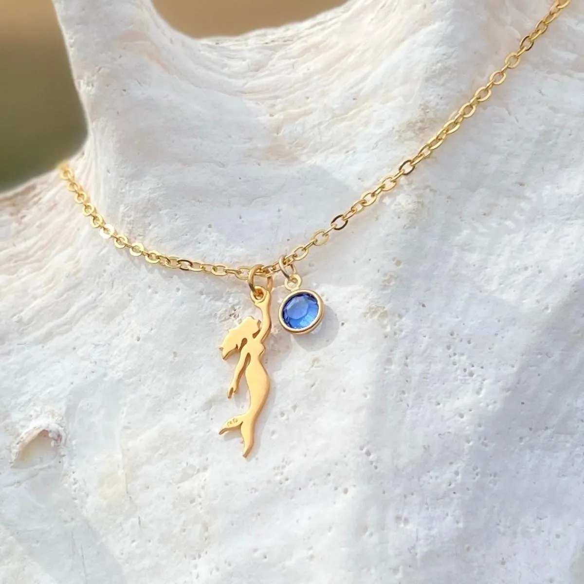 Mermaid Necklace - Gold