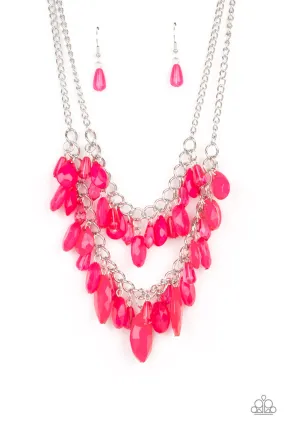 Midsummer Mixer - Pink Necklace