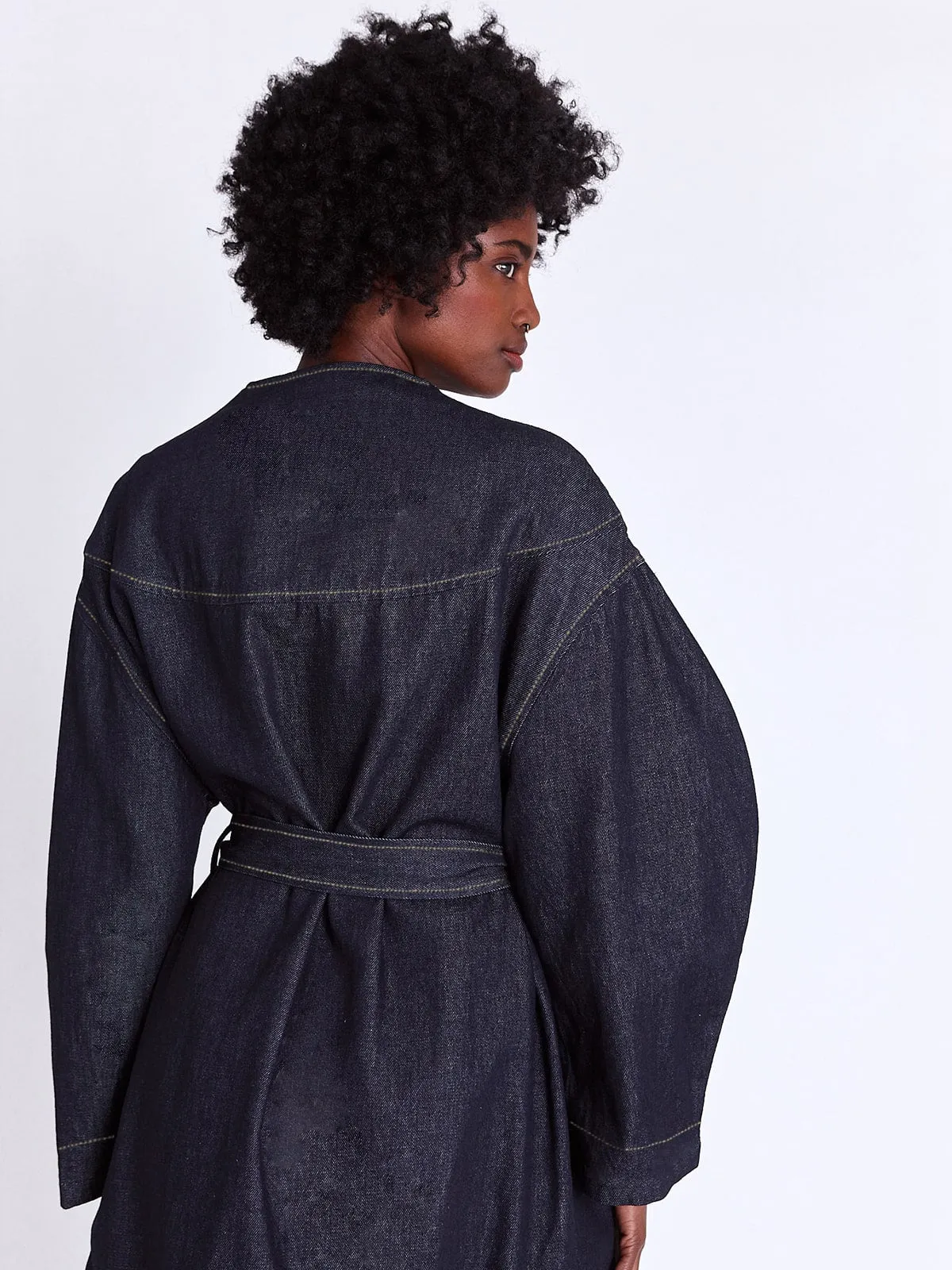 Ohemaa Oversized Wrap Coat