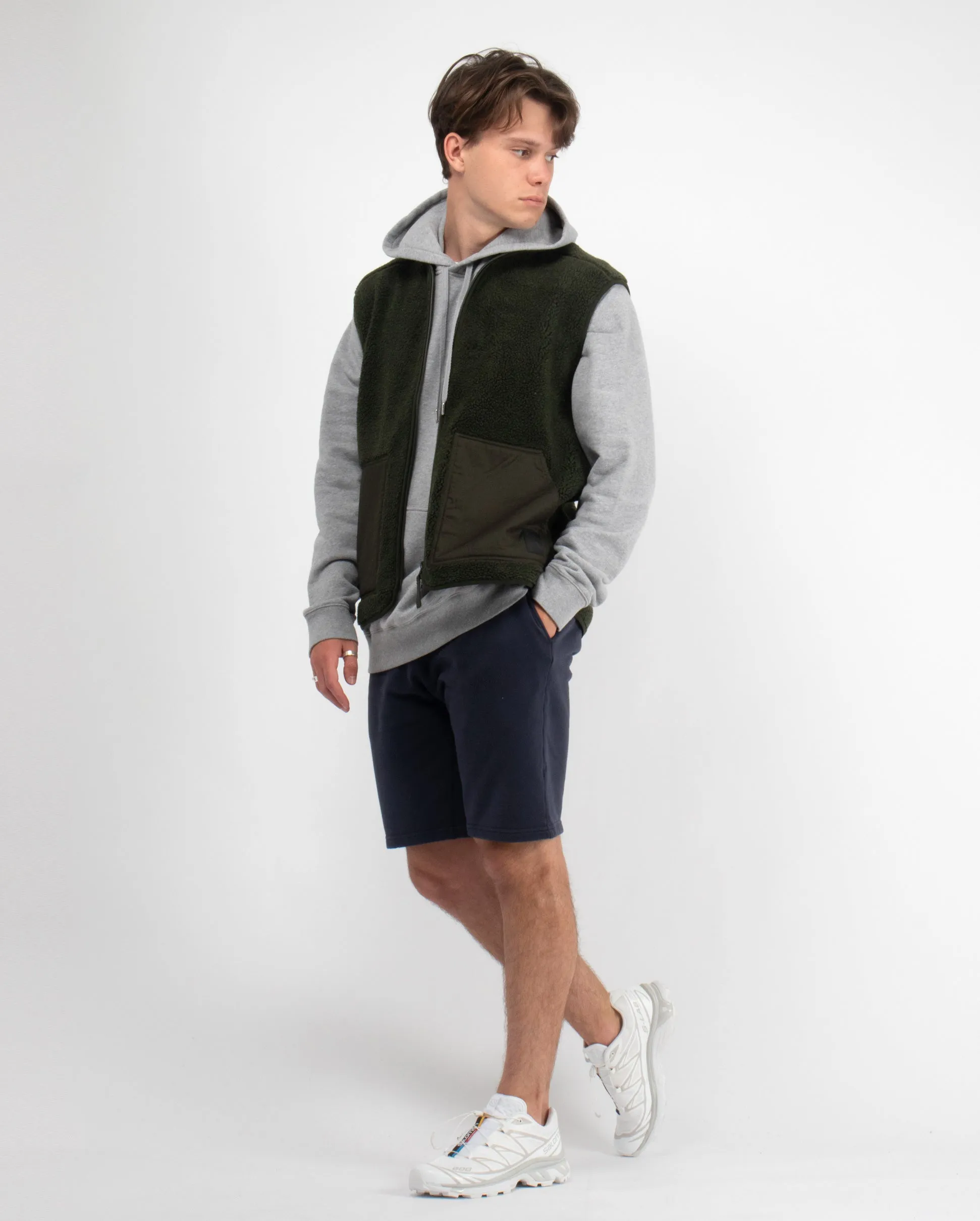 OVERHEAD HOODY / GREY MELANGE