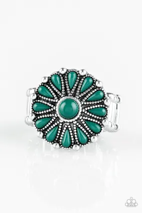 Poppy Pop-tastic - Green Paparazzi Ring