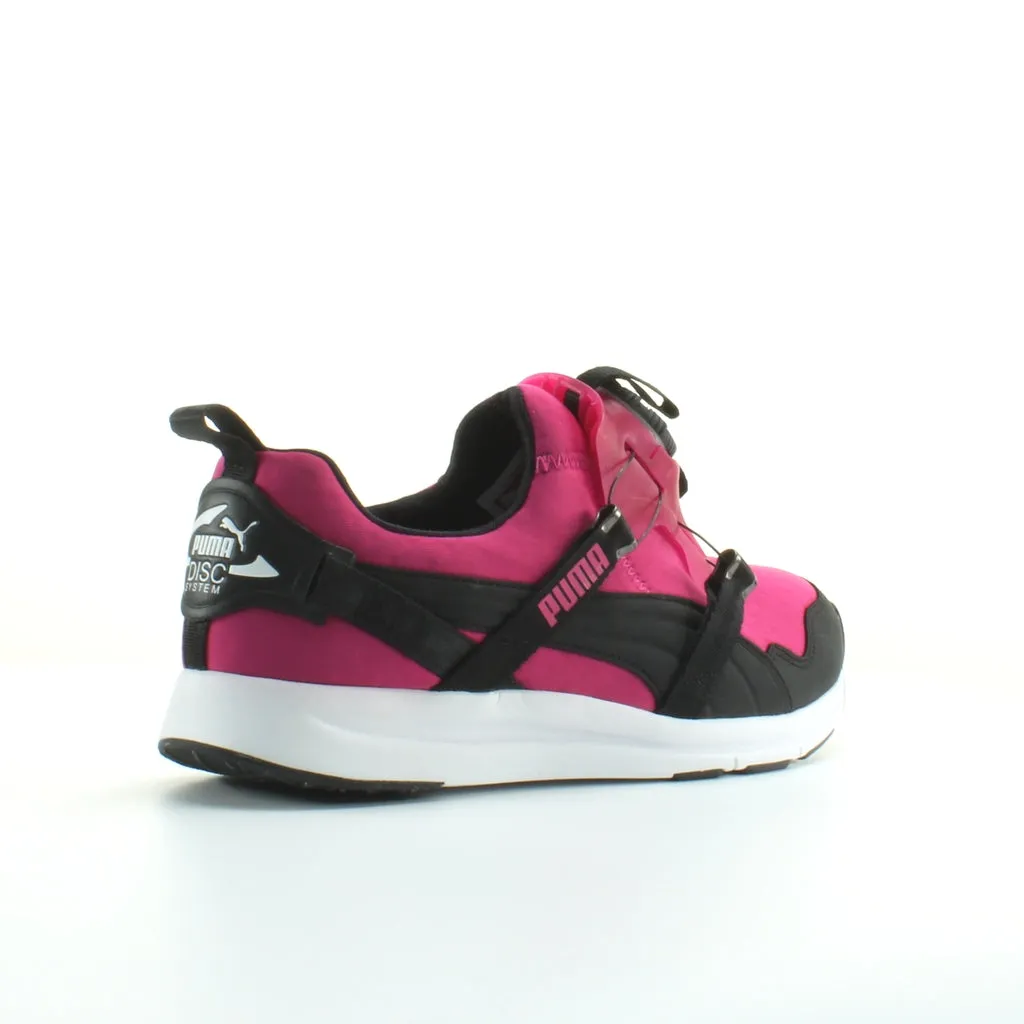 Puma Disc Chrome Pink Synthetic Slip On Disc Womens Trainers 356489 02