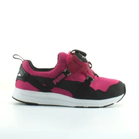 Puma Disc Chrome Pink Synthetic Slip On Disc Womens Trainers 356489 02