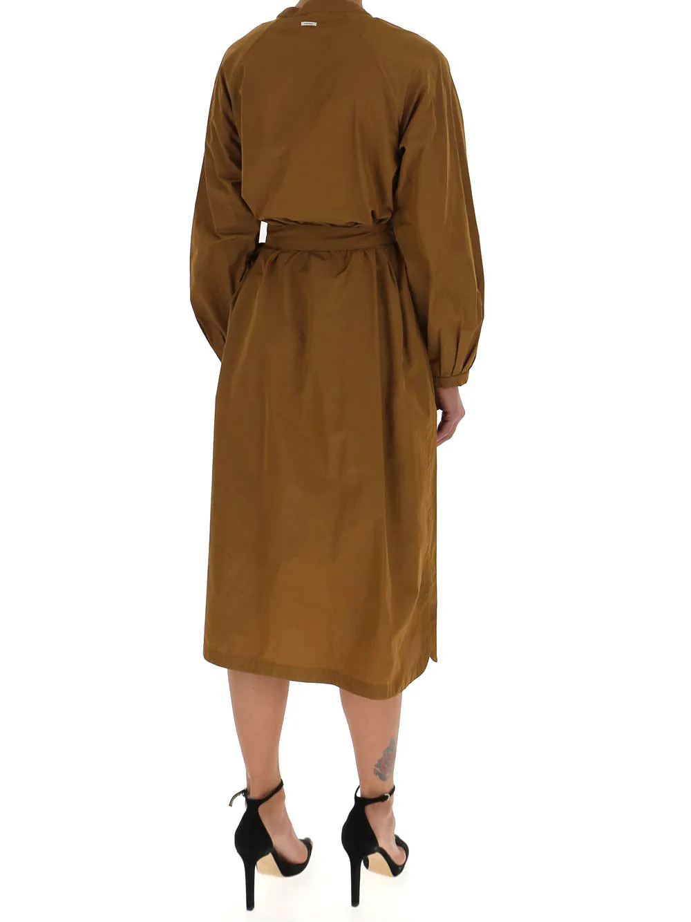 'S Max Mara Belted Midi Dress