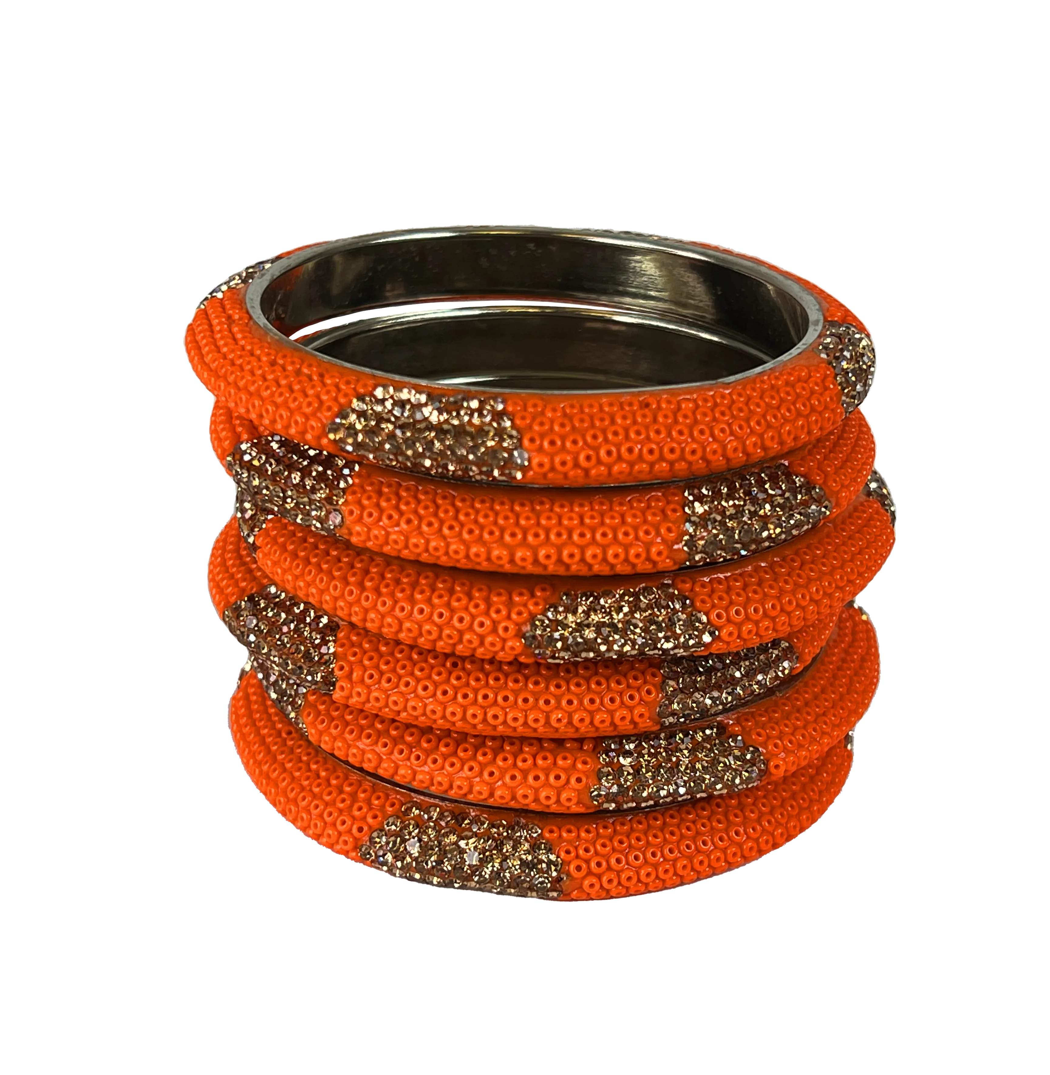 Sundar Bangles  Goa Bright Orange