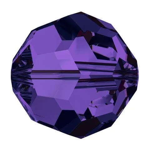 Swarovski 4mm Round - Purple Velvet (10 Pack)