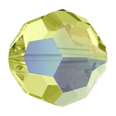 Swarovski 6mm Round - Jonquil AB (10 Pack) No longer in Production