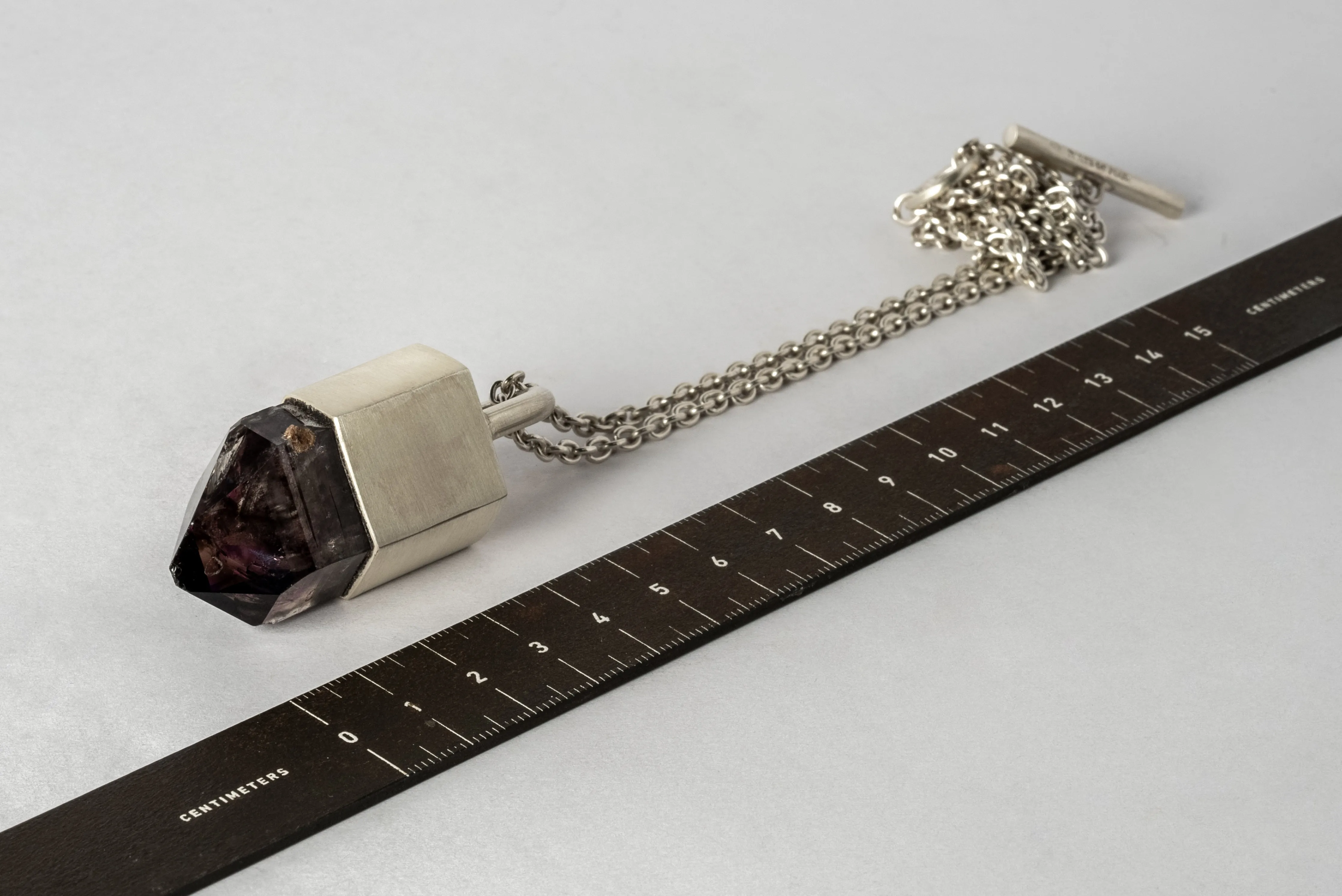 Talisman Necklace (Brandberg Amethyst Quartz, MA BAQ)