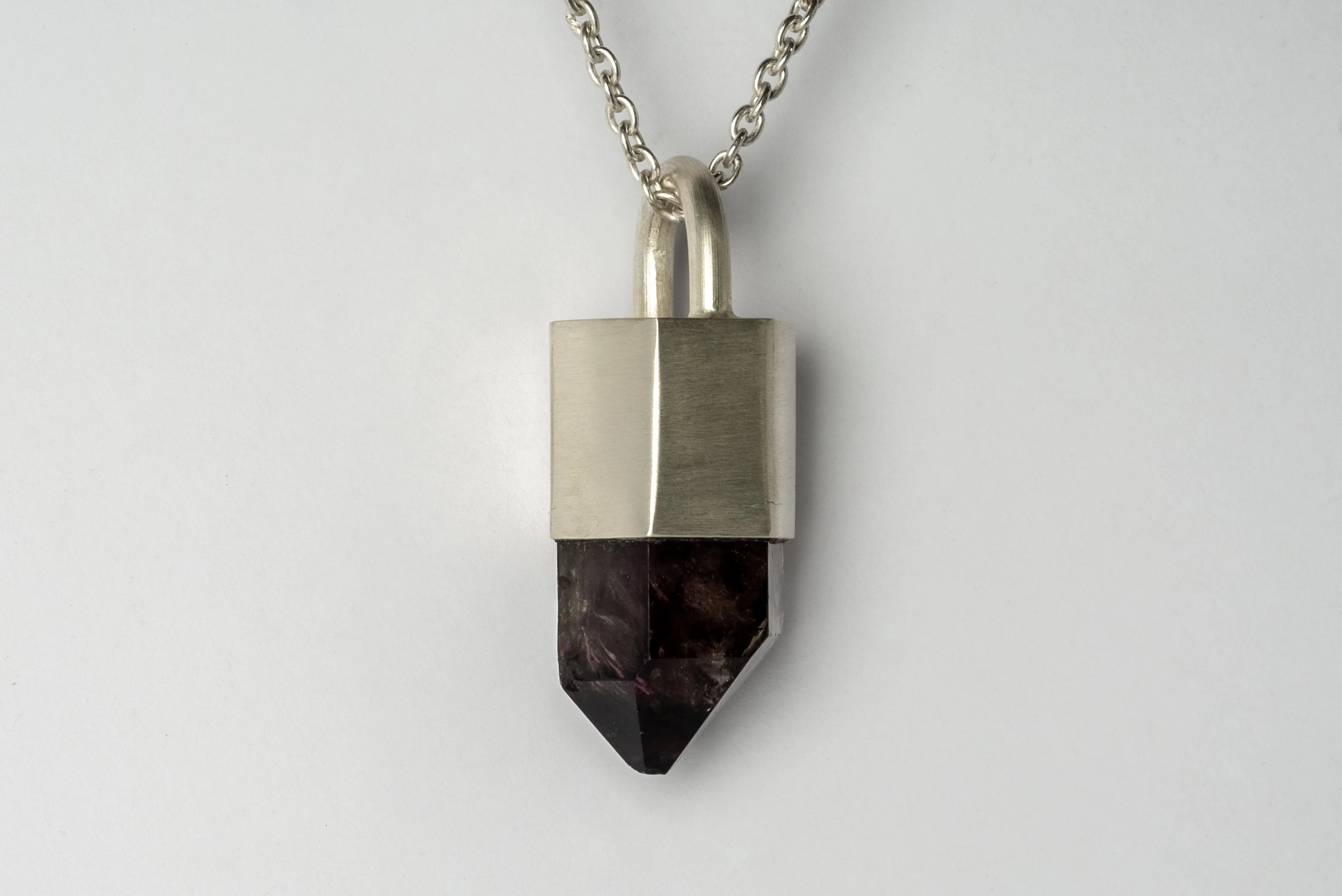 Talisman Necklace (Brandberg Amethyst Quartz, MA BAQ)