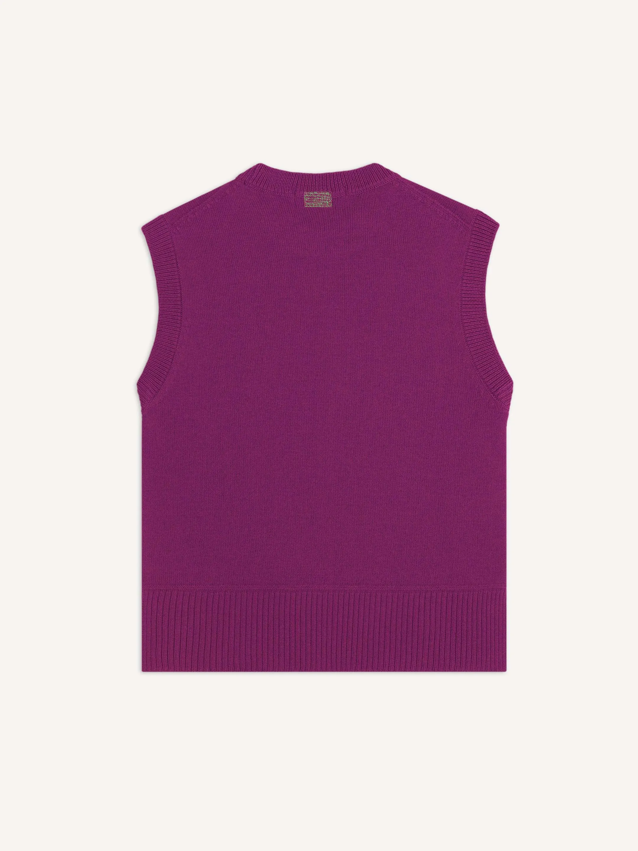 The Crewneck Vest - Royal Purple LP