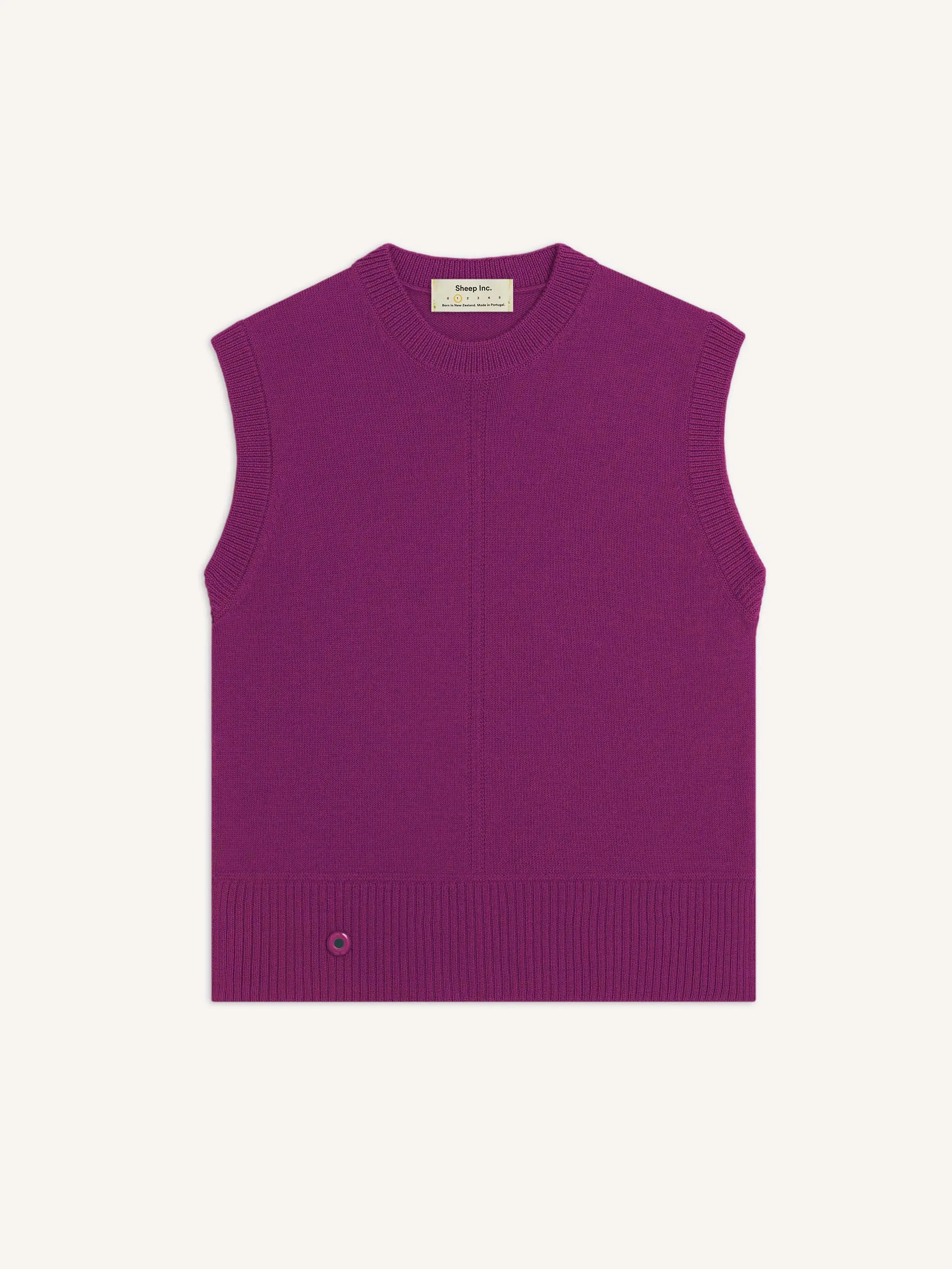 The Crewneck Vest - Royal Purple LP