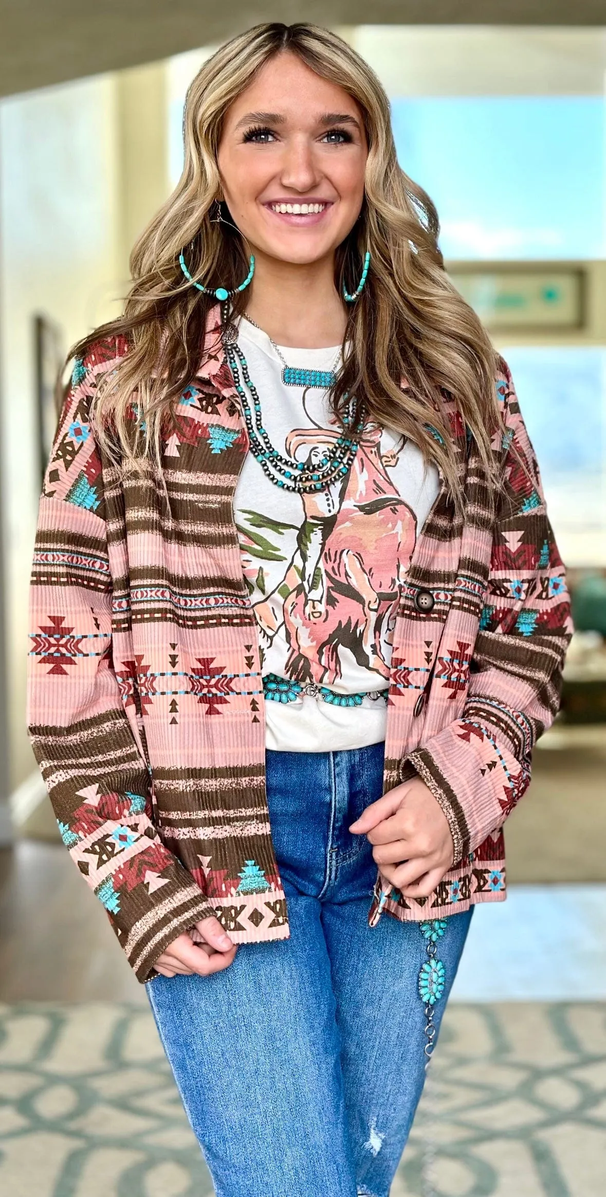 The Spring Ranch Jefe Aztec Jacket