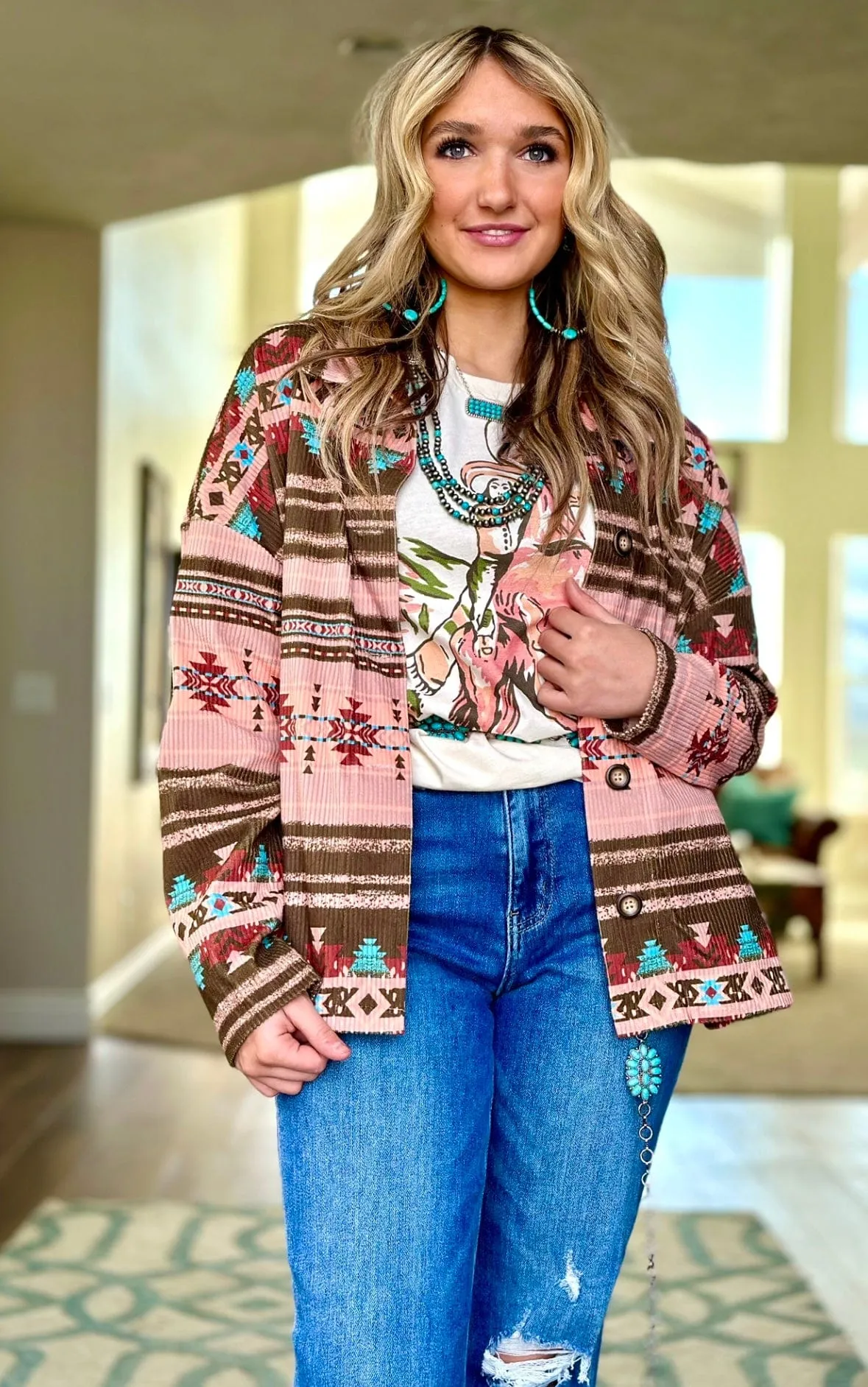 The Spring Ranch Jefe Aztec Jacket