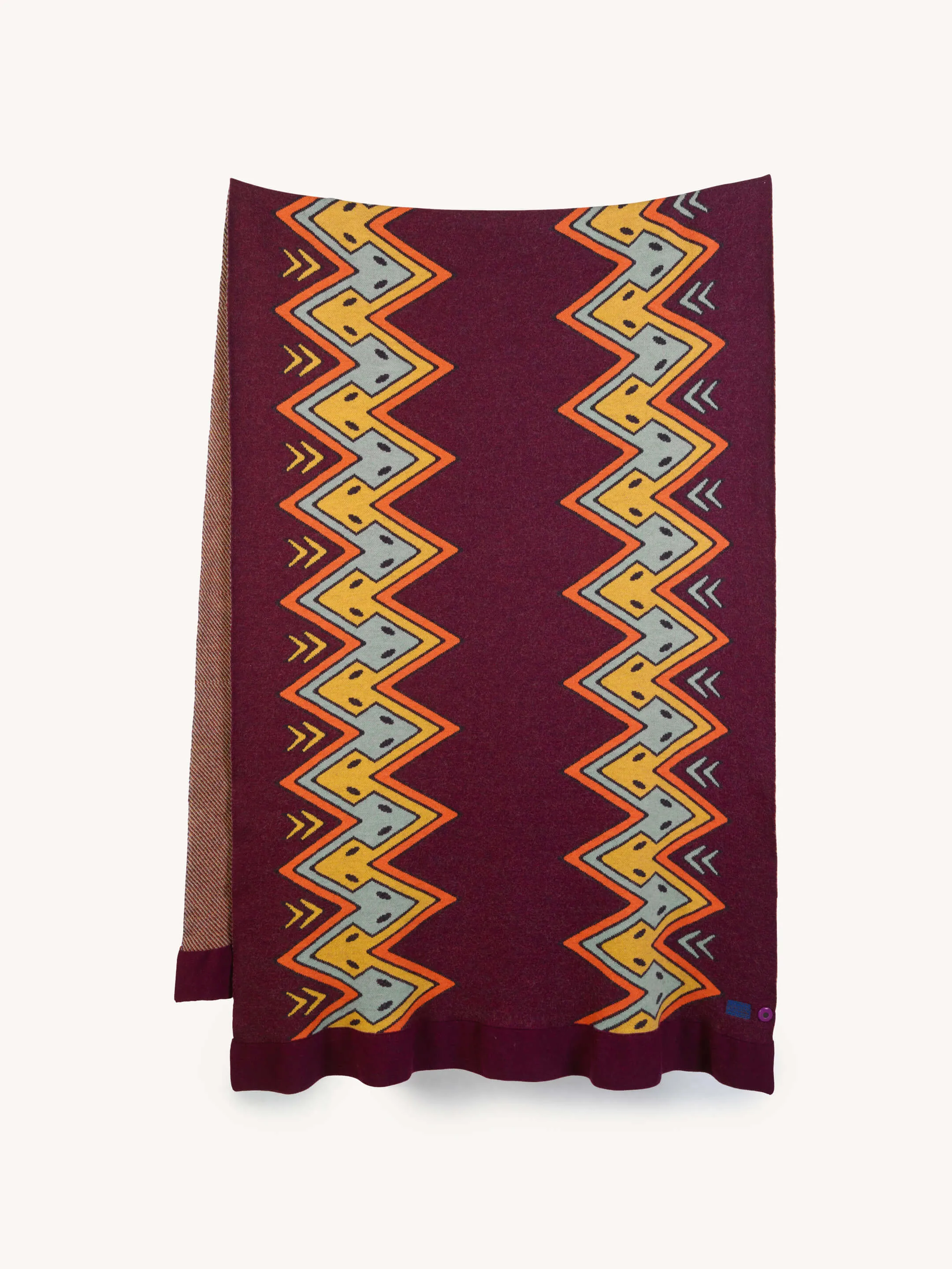 The Yawanaw√√¨à Sabedoria Wrap - Konini Burgundy