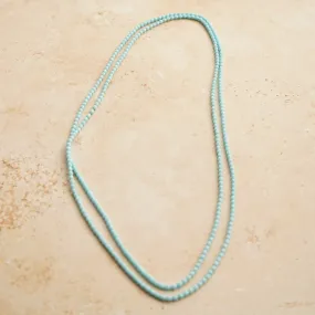 Vintage Extra Long Beaded Necklace